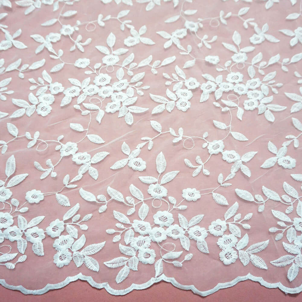 Embroidered Fabric All-Over Water Soluble for Women's Wear Wholesale S 6